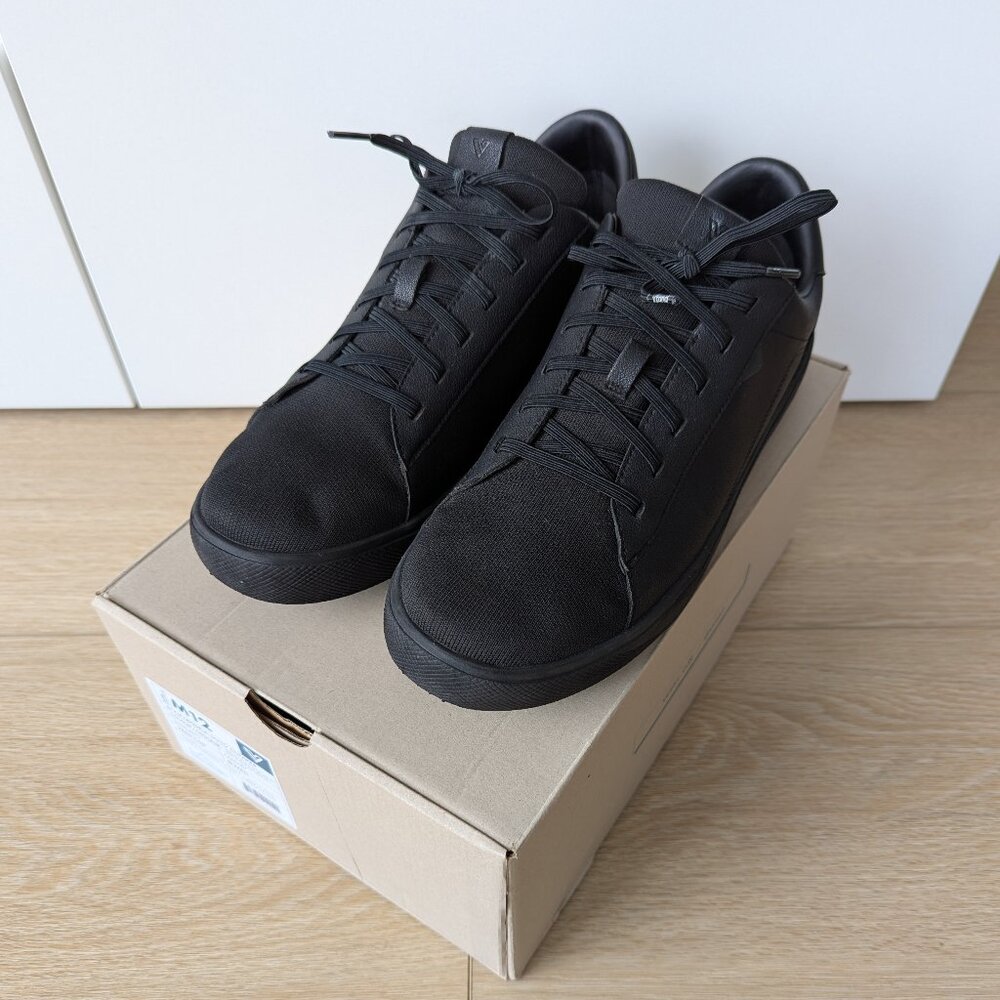 Vessi Soho Waterproof Sneakers – Asphalt Black, Men's 12